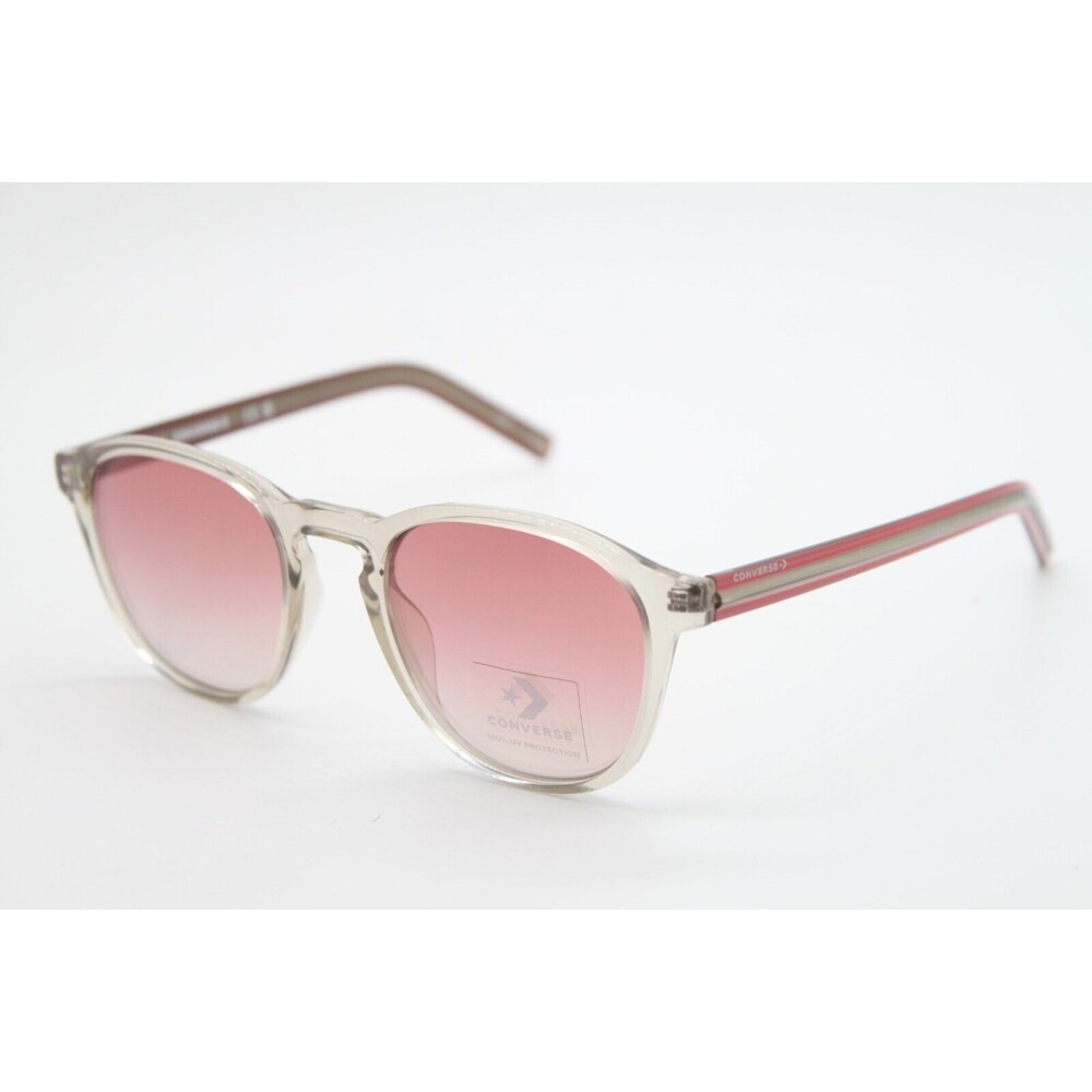NEW CONVERSE CV512SY CHUCK 260 TRANSPARENT PINK AUTHENTIC SUNGLASSES 49-20